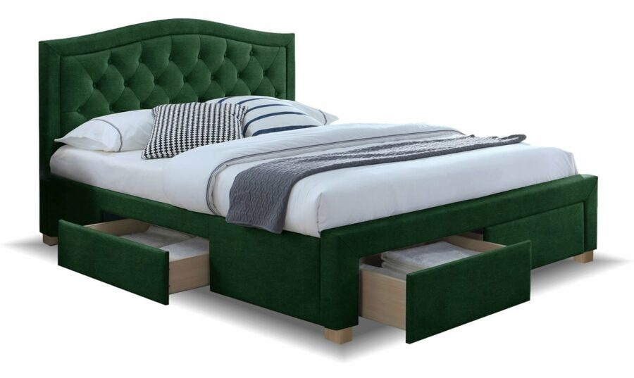 Čalouněná postel CS11012 s úložným prostorem